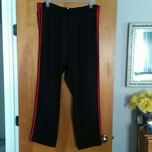 Adidas 2x black/red sweatpants